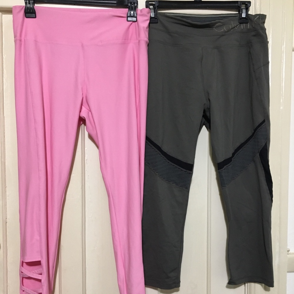 Calvin Klein & Vogo‎ women’s leggings bundle/Large
